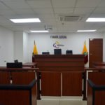 Sala de audiencias de Consejo de la Judicatura 28