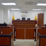 Sala de audiencias de Consejo de la Judicatura 26