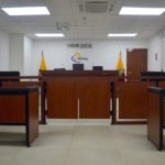 Sala de audiencias de Consejo de la Judicatura 23